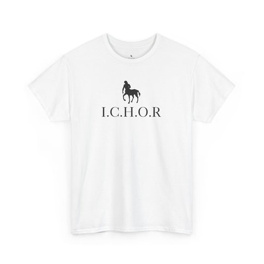 Classic I.C.H.O.R. Unisex Heavy Cotton Tee - Casual, Stylish Tee for Everyday Wear