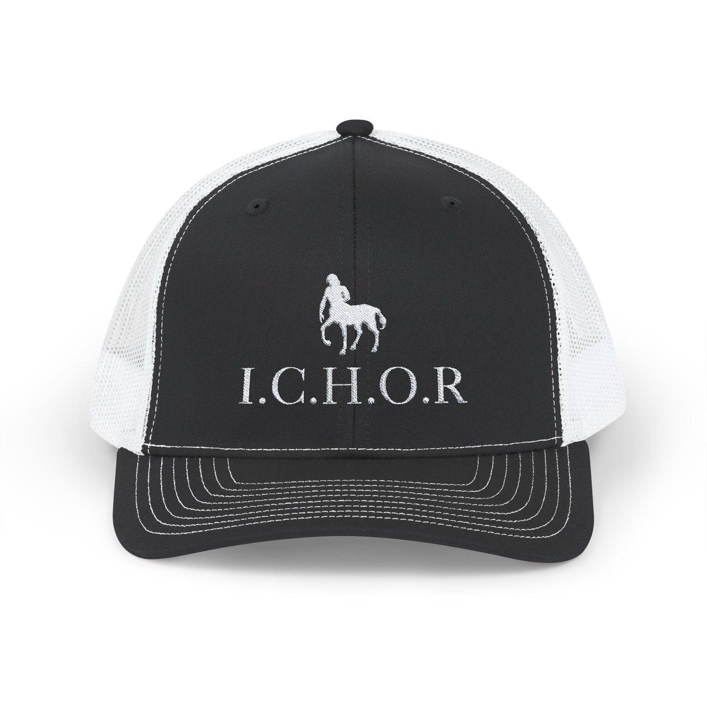 Classic I.C.H.O.R Snapback Trucker Cap - Stylish Equestrian Cap for Horse Lovers