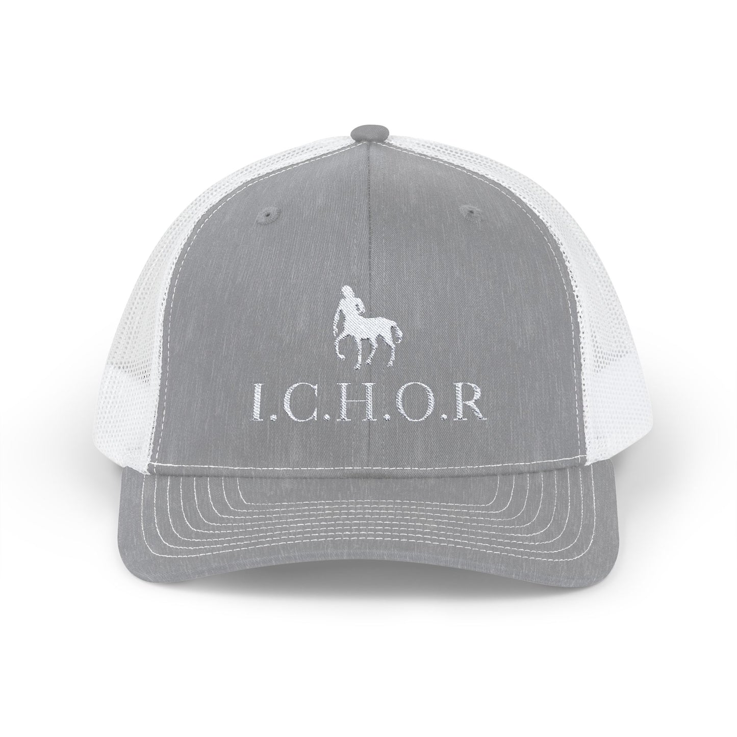 Classic I.C.H.O.R Snapback Trucker Cap - Stylish Equestrian Cap for Horse Lovers