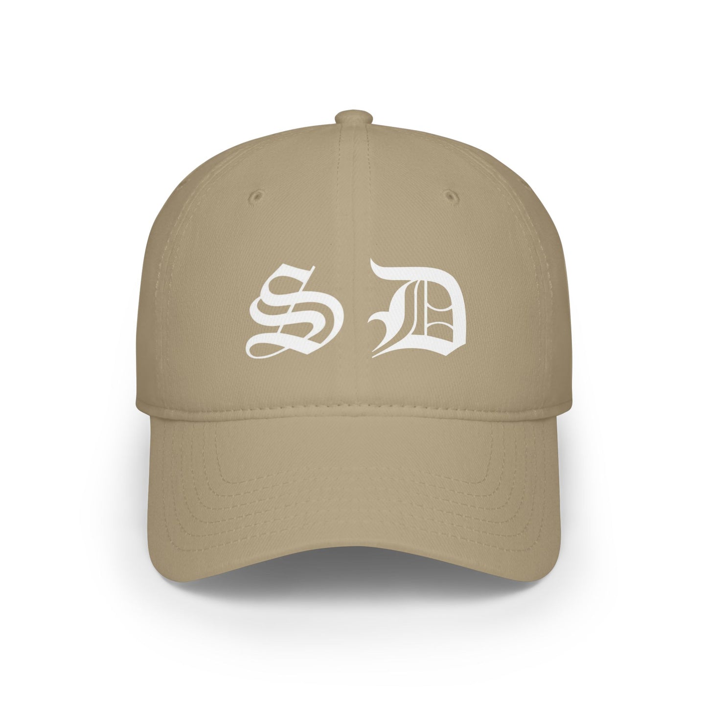 Stylish I.C.H.O.R Low Profile Baseball Cap with 'SD' Monogram