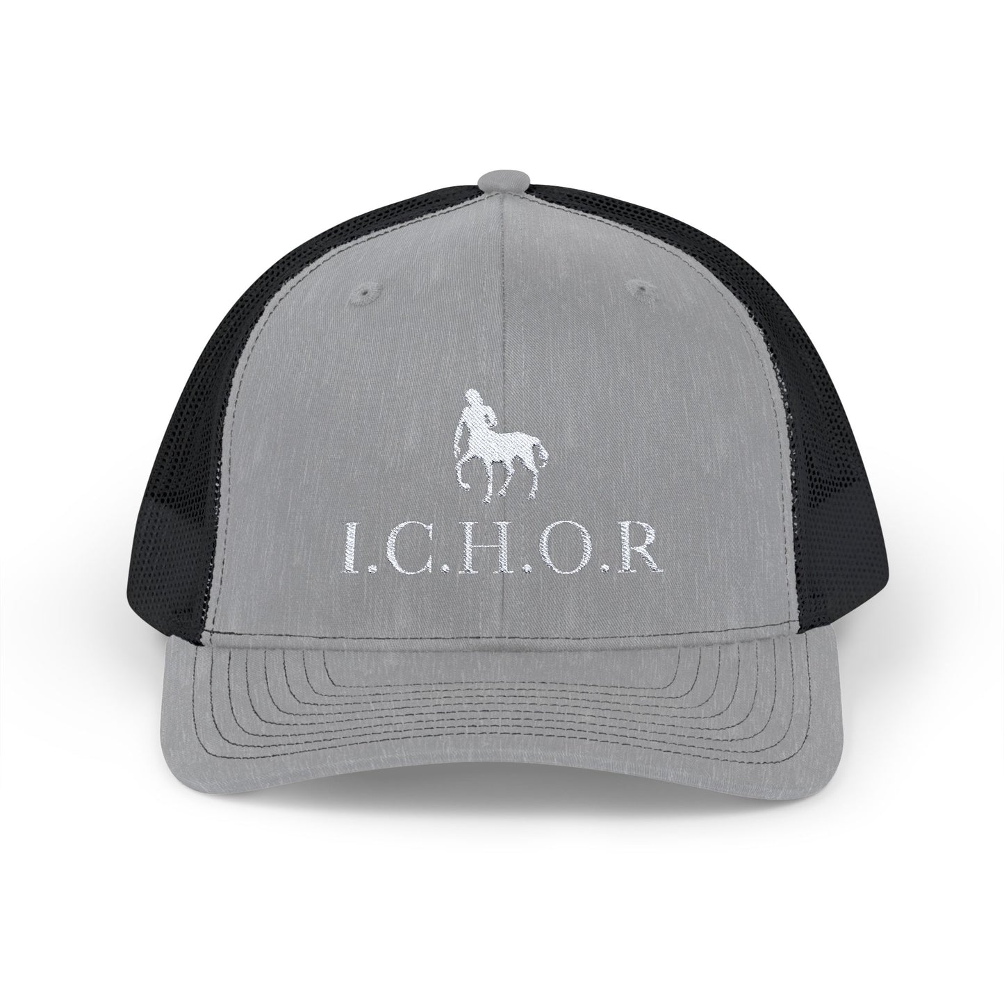 Classic I.C.H.O.R Snapback Trucker Cap - Stylish Equestrian Cap for Horse Lovers